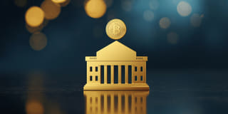 Interés institucional en los ETF de criptomonedas mostrado en una imagen de estilo periodístico